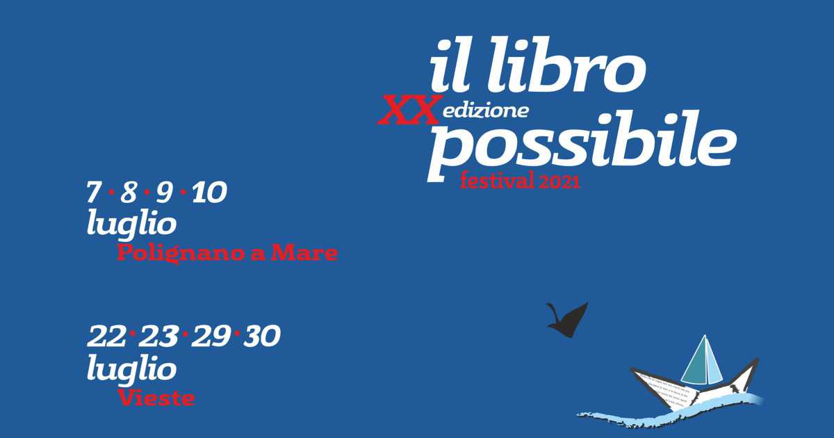 Polignano, ritorna ''Il libro possibile'': tra gli ospiti Erri De Luca, Pif e Nicola Lagioia